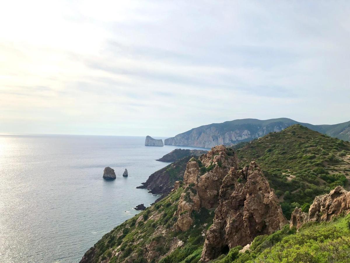 Aragoniteazzurra Casa Vacanza กอนเนซา ภายนอก รูปภาพ